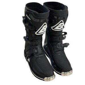 Answer Racing Motocross Boots AR1 Youth 6 Y6 Dirt Bike Racing Black Power NWOT